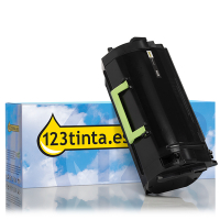 Lexmark 622X (62D2X00) toner negro XXL (marca 123tinta) 62D2X00C 037235