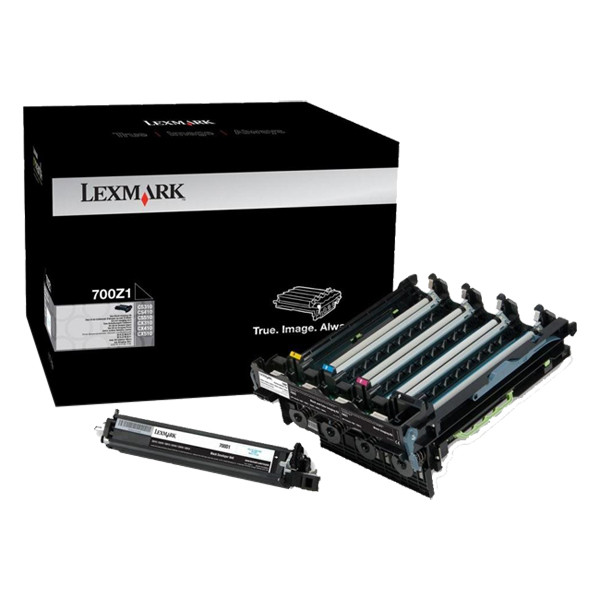Lexmark 700Z1 (70C0Z10) kit de imagen negro (original) 70C0Z10 037270 - 1