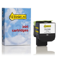 Lexmark 702XK (70C2XK0) toner negro XXL (marca 123tinta) 70C2XK0C 037255