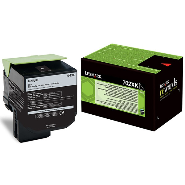 Lexmark 702XK (70C2XK0) toner negro XXL (original) 70C2XK0 037254 - 1