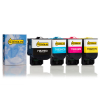 Lexmark 71B2HK0, C0, M0, Y0 toners (marca 123tinta) | Pack negro + 3 colores 130297 - 1