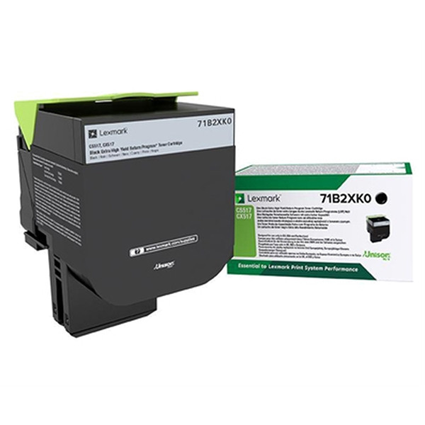 Lexmark 71B2XK0 toner negro XXL (original) 71B2XK0 037756 - 1