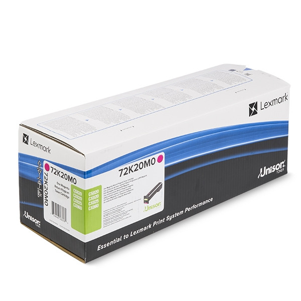 Lexmark 72K20M0 toner magenta (original) 72K20M0 037634 - 1