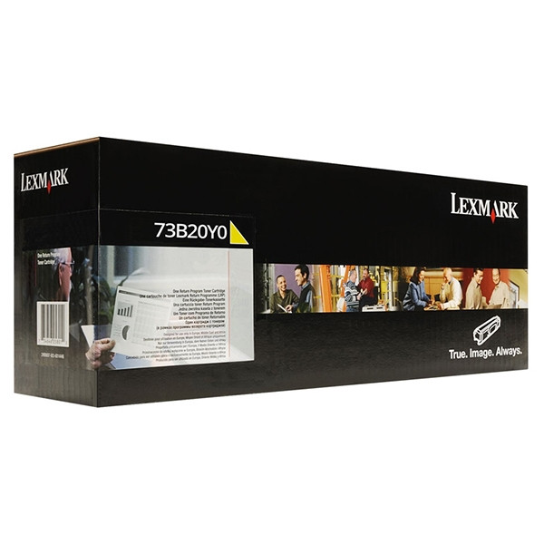 Lexmark 73B20Y0 toner amarillo (original) 73B20Y0 037772 - 1