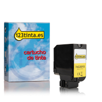 Lexmark 74C2SY0 toner amarillo XL (marca 123tinta)