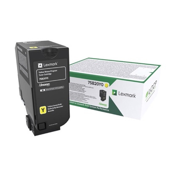 Lexmark 75B20Y0 toner amarillo (original) 75B20Y0 037764 - 1