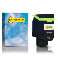 Lexmark 75M20K0 toner negro (marca 123tinta) 038185
