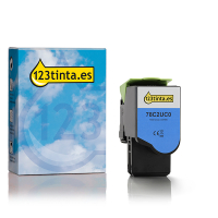 Lexmark 78C2UC0 toner cian XXXL (marca 123tinta) 78C2UC0C 037895