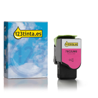 Lexmark 78C2UM0 toner magenta XXXL (marca 123tinta) 78C2UM0C 037897