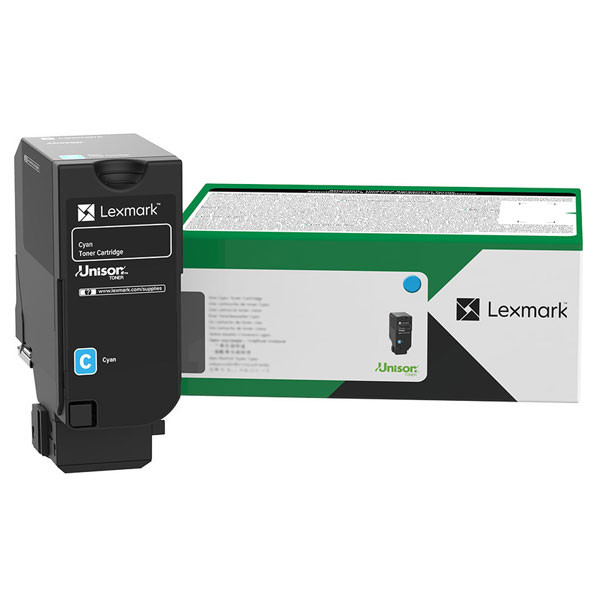 Lexmark 81C2XC0 toner cian XXL (original) 81C2XC0 038122 - 1