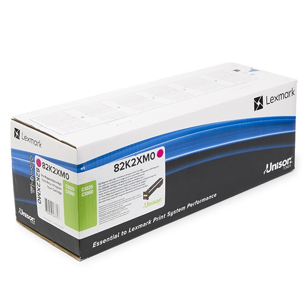 Lexmark 82K2XM0 toner magenta XXL (original) 82K2XM0 037654 - 1