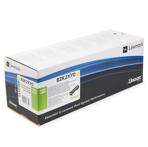 Lexmark 82K2XY0 toner amarillo XXL (original) 82K2XY0 037656 - 1