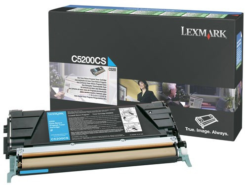 Lexmark C5200CS toner cian (original) C5200CS 034940 - 1