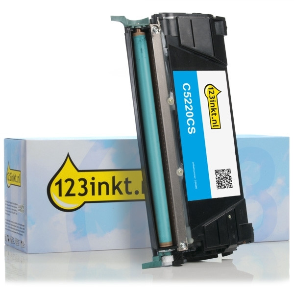 Lexmark C5220CS toner cian (marca 123tinta) C5220CSC 034666 - 1