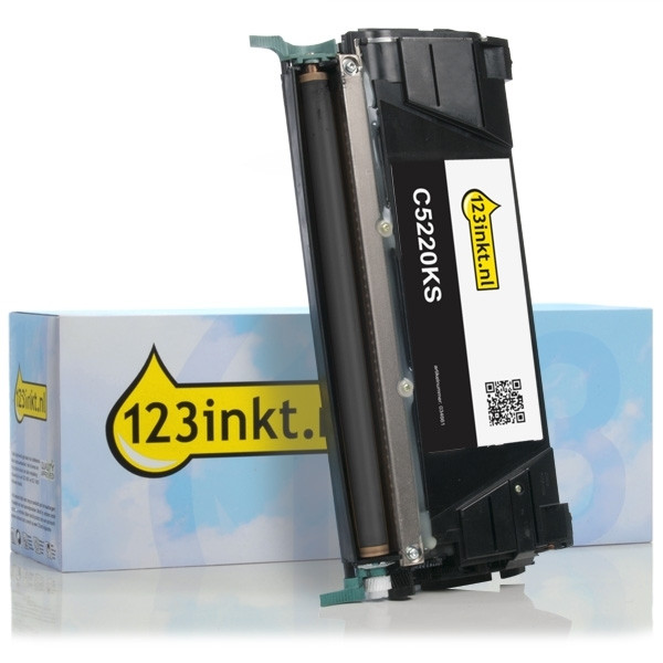 Lexmark C5220KS toner negro (marca 123tinta) C5220KSC 034661 - 1