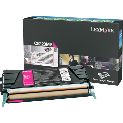Lexmark C5220MS toner magenta (original) C5220MS 034670 - 1