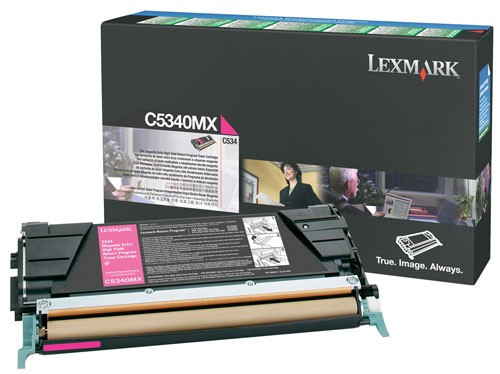 Lexmark C5340MX toner magenta XXL (original) C5340MX 034925 - 1