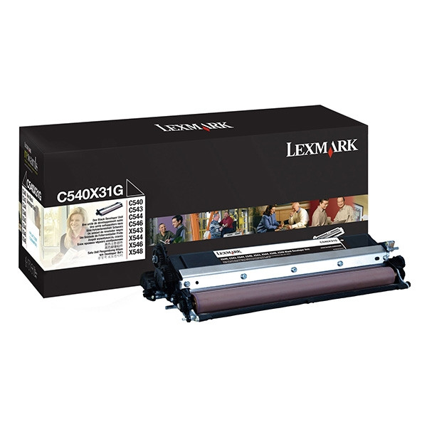 Lexmark C540X31G revelador negro (original) C540X31G 037110 - 1