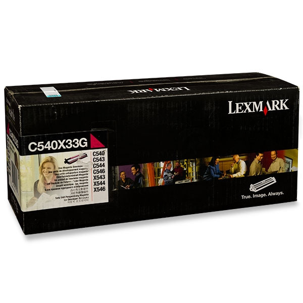 Lexmark C540X33G revelador magenta (original) C540X33G 037114 - 1