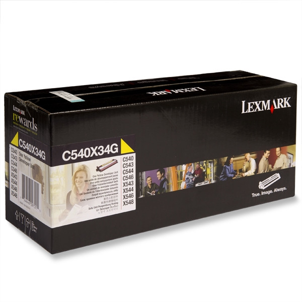 Lexmark C540X34G revelador amarillo (original)
