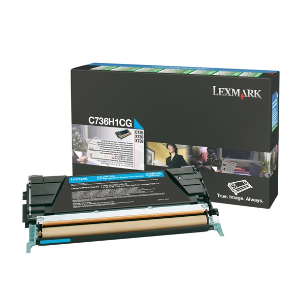 Lexmark C736H1CG toner cian XL (original)