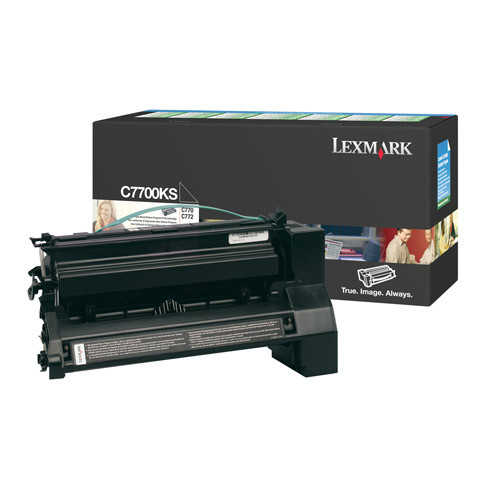 Lexmark C7700KS toner negro (original) C7700KS 034850 - 1