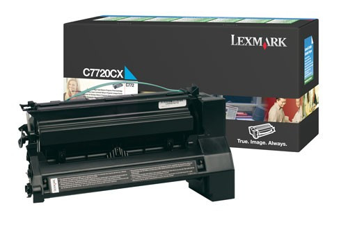 Lexmark C7720CX toner cian XXL (original) C7720CX 034960 - 1