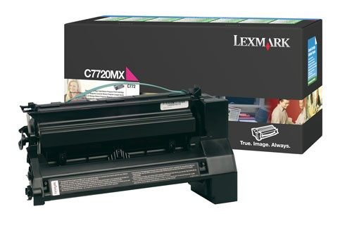 lexmark c7720mx toner magenta xxl original