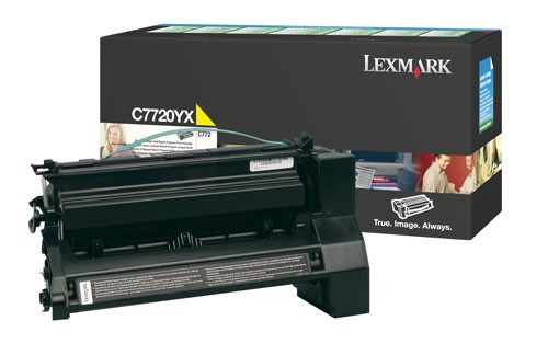 Lexmark C7720YX toner amarillo XXL (original) C7720YX 034970 - 1