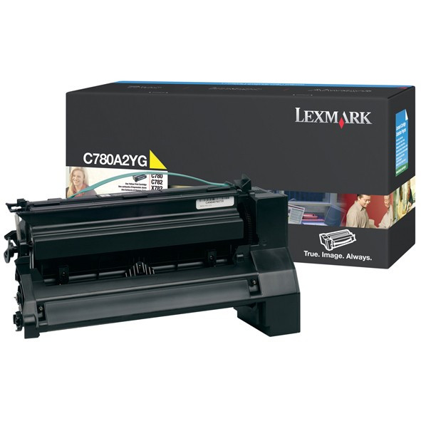 Lexmark C780A1YG cartucho de tóner 1 pieza(s) Original Amarillo