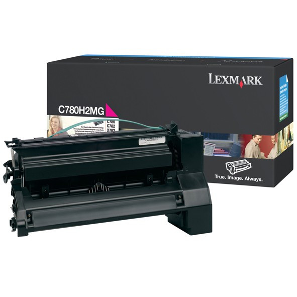 Lexmark C780H1MG toner magenta XL (original) C780H1MG 033926 - 1