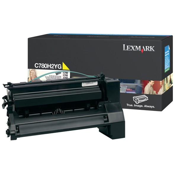 Lexmark C780H1YG toner amarillo XL (original) C780H1YG 033928 - 1