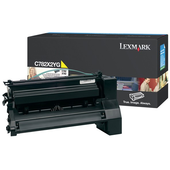 Lexmark C782X1YG toner amarillo XXL (original) C782X1YG 033936 - 1