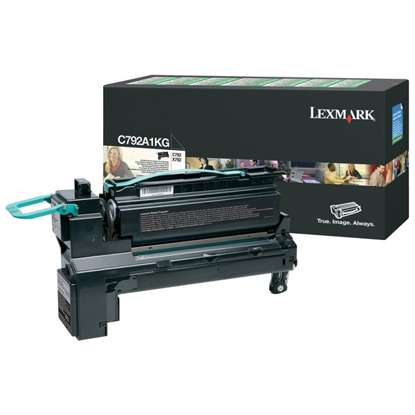 Lexmark C792A1KG toner negro (original) C792A1KG 037146 - 1