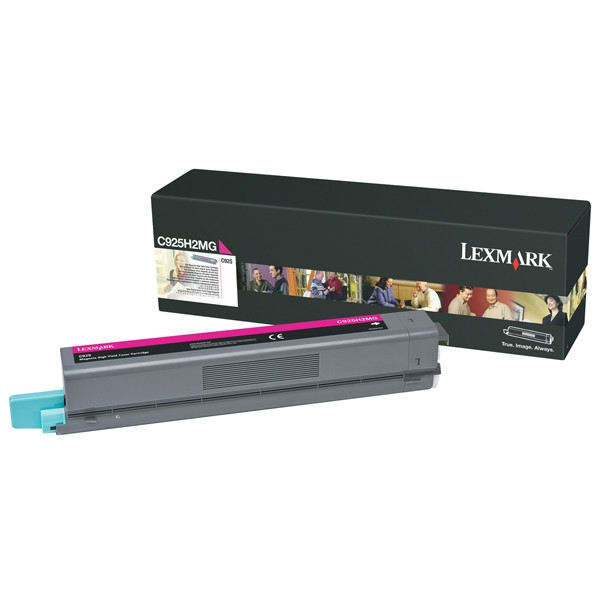 Lexmark C925H2MG toner magenta (original) C925H2MG 037124 - 1