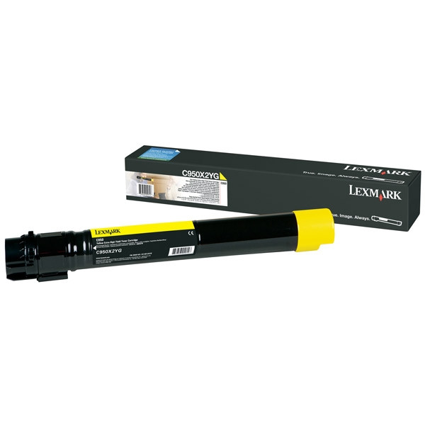 Lexmark C950X2YG toner amarillo (original) C950X2YG 037188 - 1