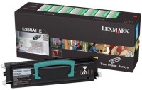 Lexmark E250A11E toner negro (original) E250A11E 034890