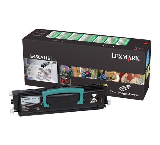 Lexmark E450A11E toner negro (original) E450A11E 034900 - 1
