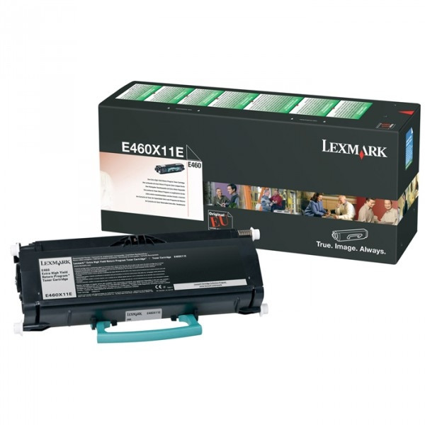 Lexmark E460X11E toner negro XXL (original) E460X11E 037004 - 1