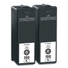 Lexmark Nr.100XL (14N0848) negro pack doble (original) 040434 - 1