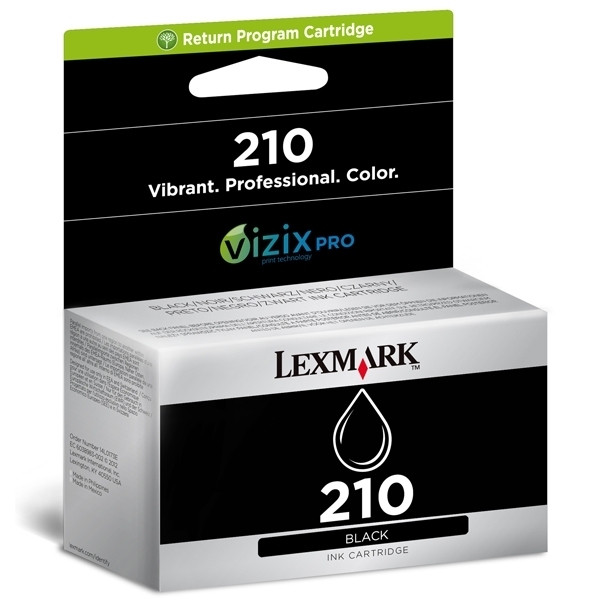 Lexmark Nr.210 (14L0173E) cartucho de tinta negro (original) 14L0173E 040600 - 1