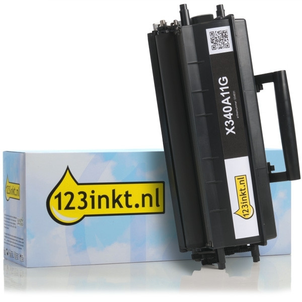 Lexmark X340A11G toner negro (marca 123tinta) X340A11GC 034831 - 1