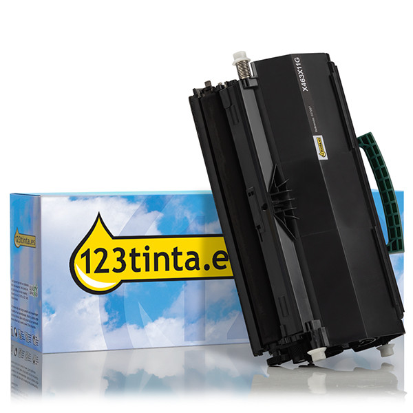 Lexmark X463X11G toner negro XXL (marca 123tinta) X463X11GC 037067 - 1