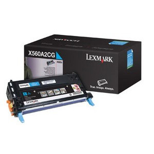 Lexmark X560A2CG toner cian (original) X560A2CG 034974 - 1