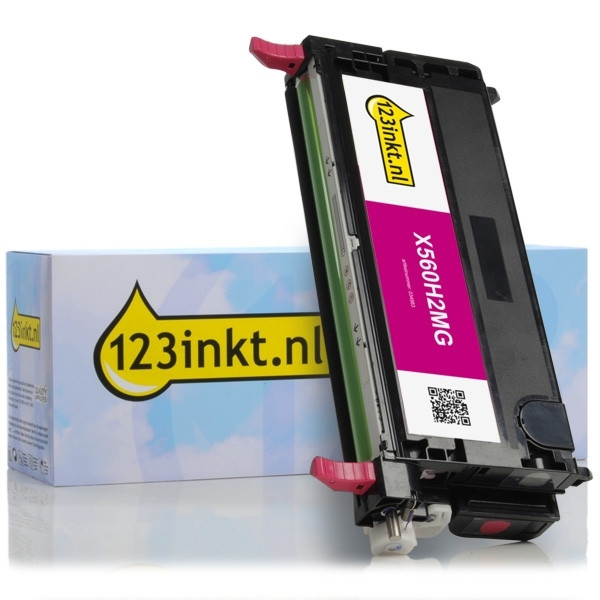 Lexmark X560A2MG toner magenta (marca 123tinta) X560A2MGC 034977 - 1