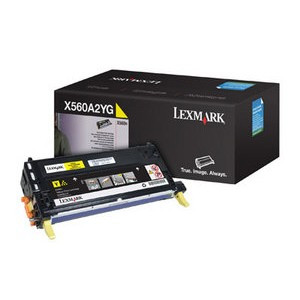 Lexmark X560A2YG toner amarillo (original) X560A2YG 034978 - 1