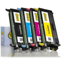 Lexmark X560H2 Pack ahorro toner negro + 3 colores (marca 123tinta)  130290