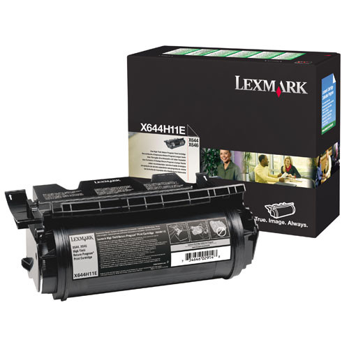 Lexmark X644H11E toner negro XL (original) X644H11E 034755 - 1