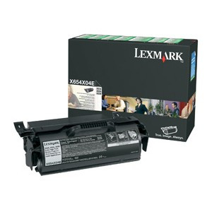 Lexmark X654X04E toner para etiquetas XL (original)