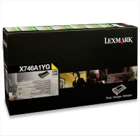Lexmark X746A1YG toner amarillo (original) X746A1YG 037226